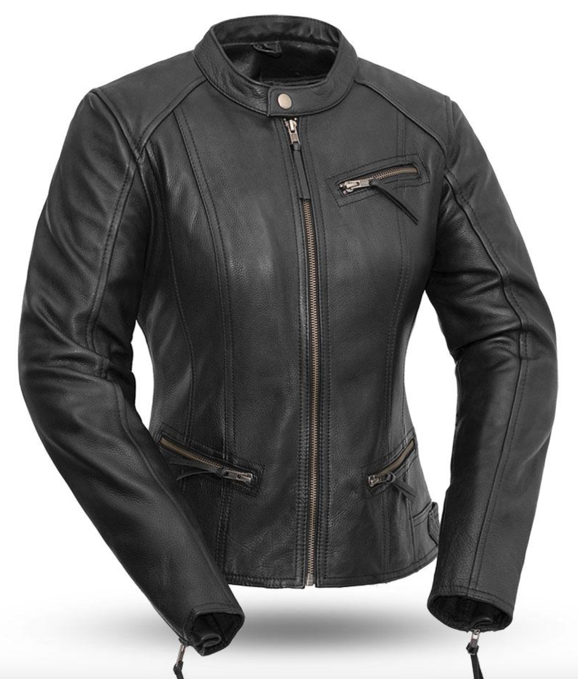 Fashionista - Women's Motorcycle Leather Jacket